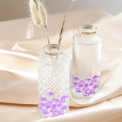 100/200pcs Crystal Transparent Fake Crushed Ice Stones Party Wedding Decorations
