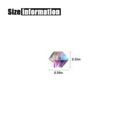 Iridescent Vase Filler, 1400 PCS 6 * 9 mm Acrylic Ice Cubes Acrylic Gem Plastic
