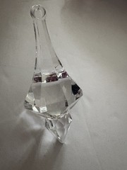 Acrylic Pendant 2 3/4″ Long «Coco» Set of 24 for Wedding Trees & Chandeliers