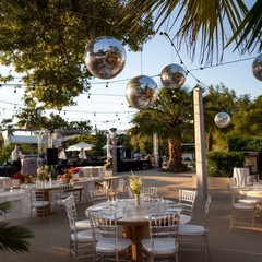 Yescom 8PCS Disco Ball Set 7″/12″/16″/20″/24″ for 70s 80s Party Events Wedding