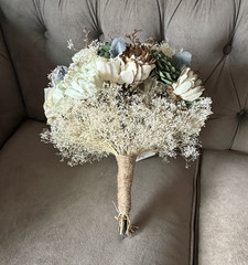 Sola Wood Artificial Wooden Wedding bouquets/flowers. Boutonnières-Amazon