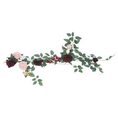 Wedding Chair Decoration Artificial Pew Flower Artificial Wedding Chair Flower