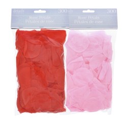 300 Red Rose Petals Fabric Fake Rose Petals Wedding Party Decoration Valentines