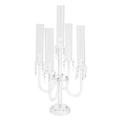 4 pcs 5 Arm Acrylic Candle Holder Freestanding Candle Holder for Wedding Party