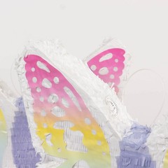 23″ x 19″ ASSORTED Paper Butterfly Pinata with Pastel Colored Wings Decorations