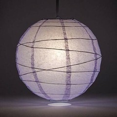 Quasimoon 16″ Lavender Irregular Paper Lantern (10 PACK) by PaperLanternStore