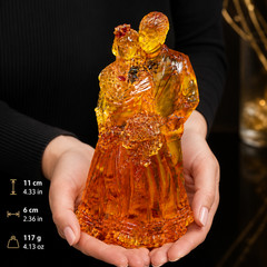 Made in USA Baltic Amber Wedding Couple Figurine Home Decor Handmade Gift