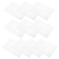 10 Pcs Acrylic Welcome Sign Wedding Blank Seat Memory Table Decor Clear