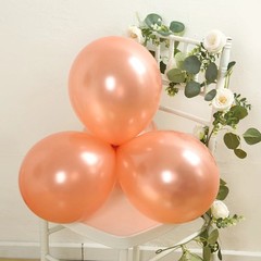 50 ROSE GOLD 12″ Biodegradable Latex Balloons Party Wedding Decorations Sale