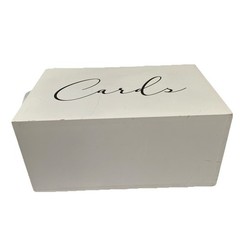 Hobby Lobby White Wooden Card Box Wedding Baby Shower