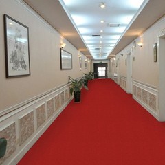 Red Wedding Aisle Runner Floor Carpet 3.3×16.4ft/39.4ft for Ceremony Banquet