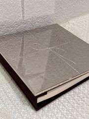Vera Wang Wedgwood Love Knots Silver Guest Book Wedding Sign-In Album