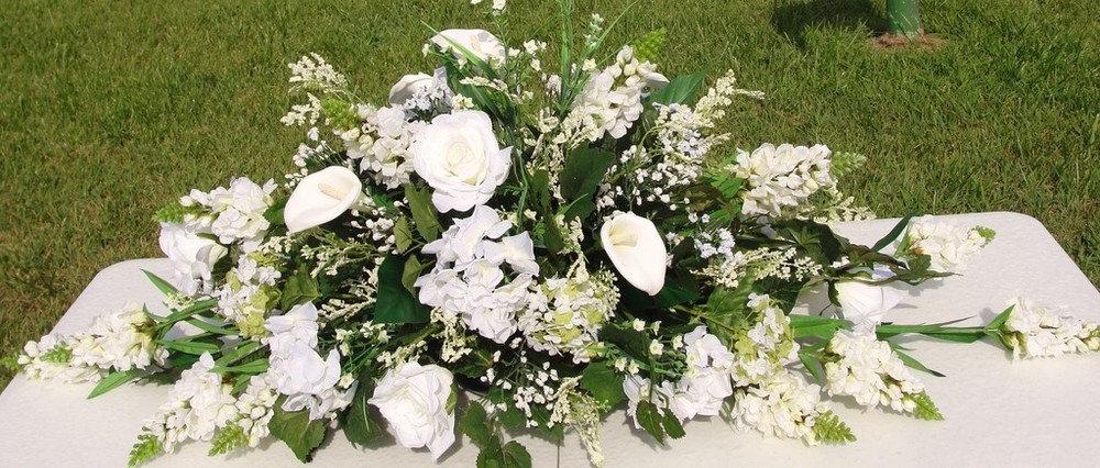Wedding Table Centerpiece Mantel Table Spray Arrangement Altar Custom Colors