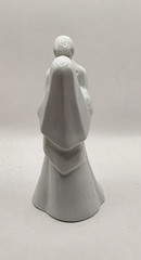 Vintage White Porcelain Bride Groom Couple • Wedding Cake Topper • Figurine 5″