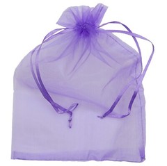 Purple Drawstring Organza Gift Bags Wedding Party Favor Jewelry Pouch 20/50/100