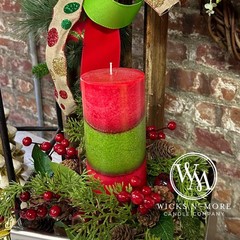 Wicks N More Holiday Magic Scented Candles Apples Cinnamon Clove And Vanilla