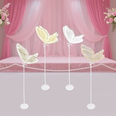 LED Ambient Light Wedding Decoration Light 60*146-178cm Butterfly Floor Lamp