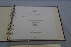 Hallmark Refillable Guest Book Maroon Wedding Party Special Occasion + Refill Pk