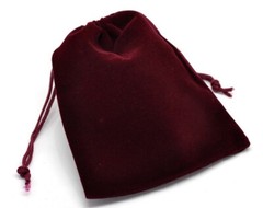 10-PACK VELVET BAGS 4″ x 3.5″ party favor wedding gift jewelry drawstring pouch