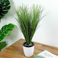 3 Green 20-Inch tall Artificial GRASS SPRAYS STEMS Home Decorations Centerpieces