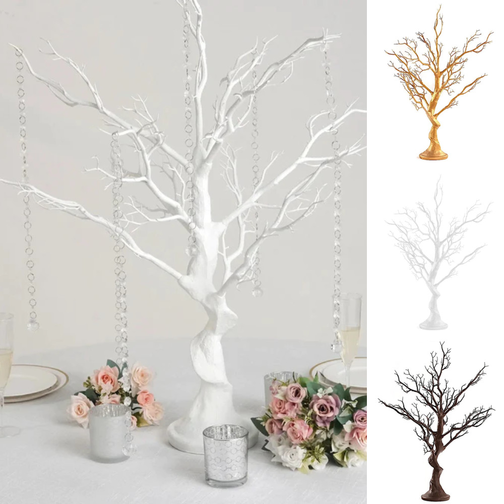 34″ Metallic Manzanita Tree Acrylic BEAD CHAINS Wedding Centerpieces Party Home