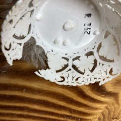 10” Vintage 1959 Plastic Bride & Groom Novelty Wedding Cake Topper Bells *READ*