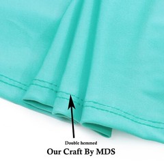 Spandex Chair Sashes + Satin Table Runners Wedding Bday Party Decor(Combo Offer)
