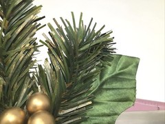 5 Boutonnieres Holly Leaves Gold Berries Greenery Christmas Wedding Bridal Party