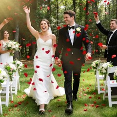 4000 Red Silk Rose Petals for Enchanting Decor – Weddings & More