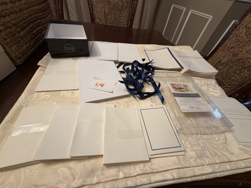 New open box THE WEDDING COLLECTION PREMIUM PACK INVITATIONS AND ACCESSORIES