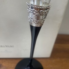 Vera Wang Wedgwood With Love Toasting Champagne Flutes Goblets Stems With Box