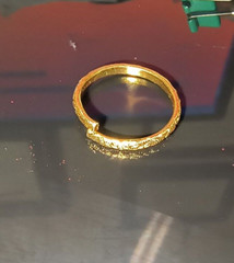 Adjustable Aluminum Wedding Rings Pkg Approx. 60