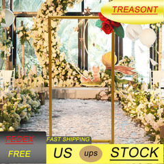 1m Rectangular Flower Decor Arch Rack Wedding Ballon Stand For Venue Stage Decor