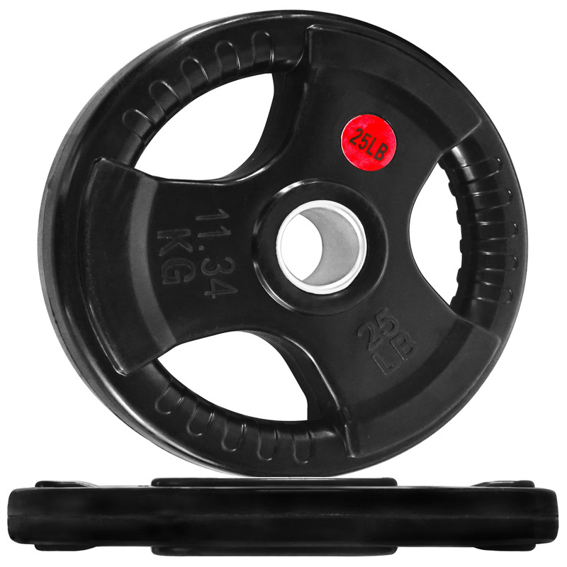 Signature Fitness Olympic 2-Inch Cast Iron Plate Weight Plate For Strength