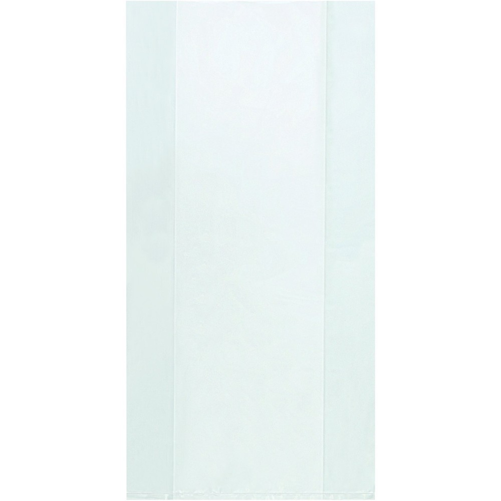 Partners Brand PPB1545 Gusseted Poly Bags, 2 mil, 5″ x 3″ x 15″, Clear (Pack …