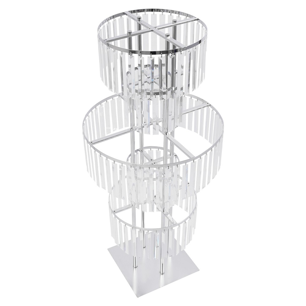 5 Tier Round Flower Stand for Wedding Reception Birthday Party Events Home Decor