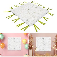Artificial Flower Wall Panel DIY Wall Mat Silk Floral Wedding Party Backgrounds