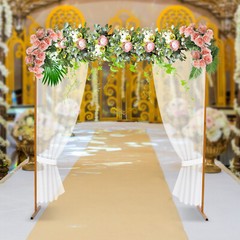 Large Balloon Arch Set Stand Base Frame Kit Birthday Wedding Party Decoration