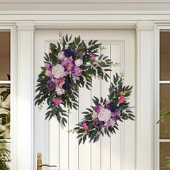Lavender Purple Wedding Arch Artificial Flowers for Stunning Decor