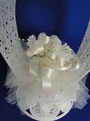 New Vintage Wilton «Love Blooms» wedding Cake Top, 103-8028