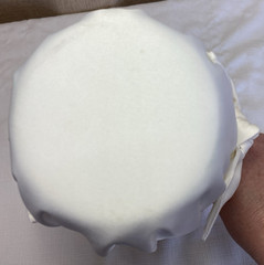 STUDIO HIS & HERS Bridal Wedding Flower Girl Basket Satin White Bow 2011