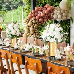 12 Pcs Gold Cylinder Vases for Centerpieces, 6 As Pictures Shown 6 x 3.5 Inch
