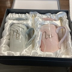 Wedding Gifts for Couples 2026 Mr and Mrs Mug Set Bridal Shower Engagement Ch…