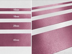 Dark Rose 10mm 16mm 25mm 40mm Satin Ribbon For Scrapbooking Wrap Decorations