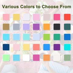 2 Pack Black and Gold Dot Tablecloth 54 x 108 Inch Rectangle Table Covers PEV…