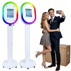 Portable Photo Booth Machine For iPad 10.2″ 10.5″ 10.9″ 11″ 12.9″ Selfie Station