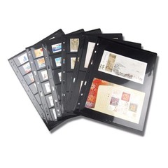 10Pcs Standard 9-Hole Double-Sided Album Inner Sheets Card Stamp Banknote Col…