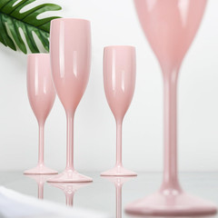 Champagne Flute Acrylic Champagne Glasses Wedding Toasting Champagne Flute Goble