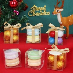 Quality Clear Gift Boxes 2x2x2 Inch Food Grade Material for Celebrations