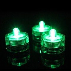 4 PC LED Tea Light set Flower-Shape Different Color Waterproof Wedding Party US